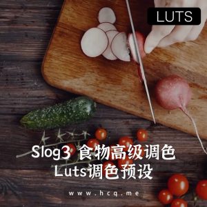 Slog3 食物和高级 Luts调色 / Sony Slog3 Food LUT/FFX